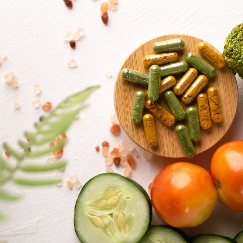 Capsules with Fresh Vegetables